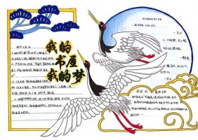 我的书屋我的梦手抄报图片及内容简单（精选2