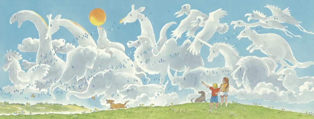 夏天主题儿童绘本故事《夏天的天空》