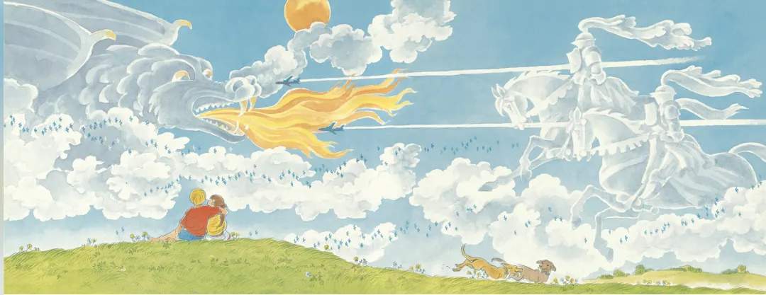 夏天主题儿童绘本故事《夏天的天空》