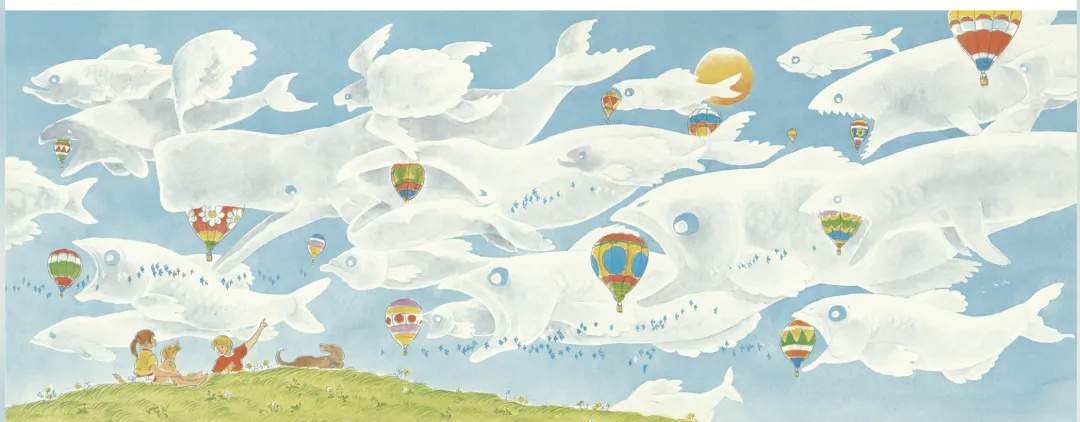 夏天主题儿童绘本故事《夏天的天空》