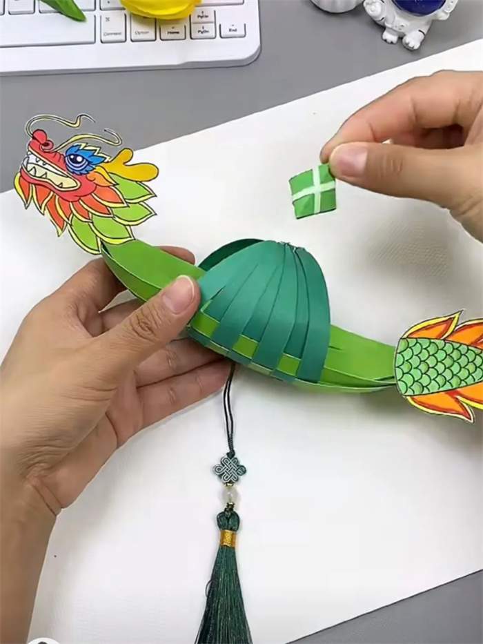端午节手工小制作：端午龙舟