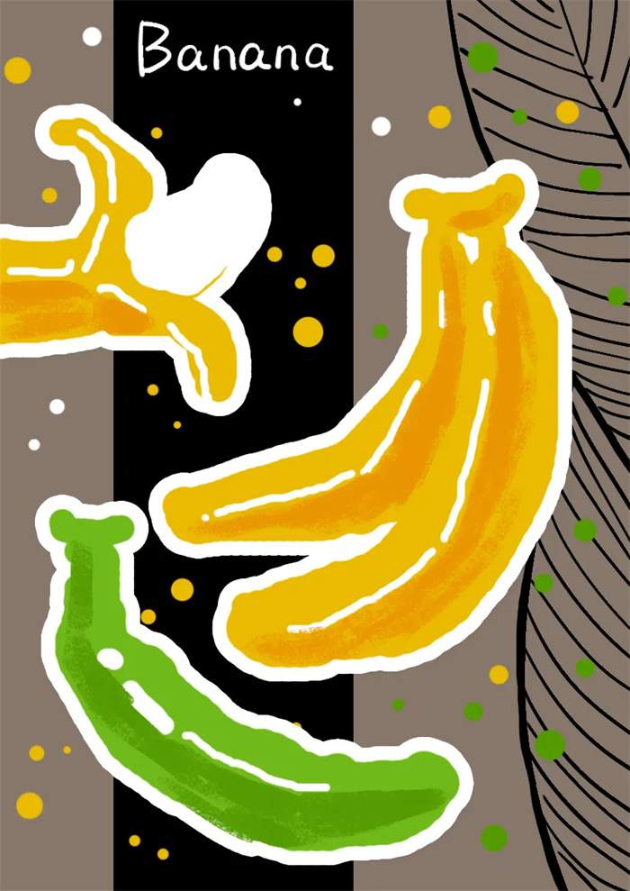 低年龄段 少儿美术课程《大香蕉》