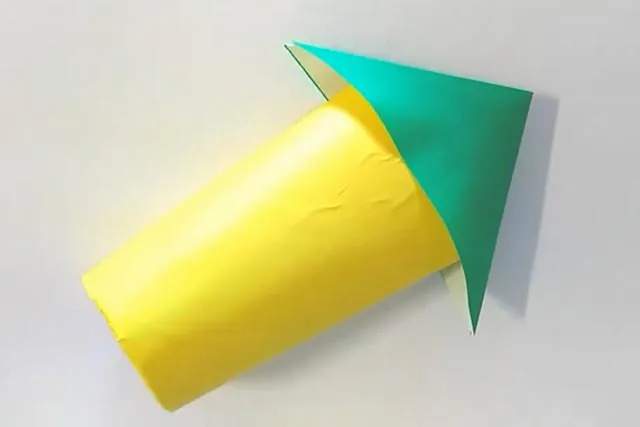 卫生纸筒废物利用手工制作小房子