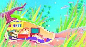 寓言故事：小鲫鱼