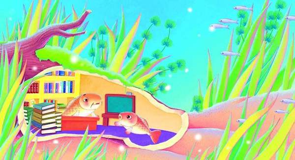 寓言故事：小鲫鱼