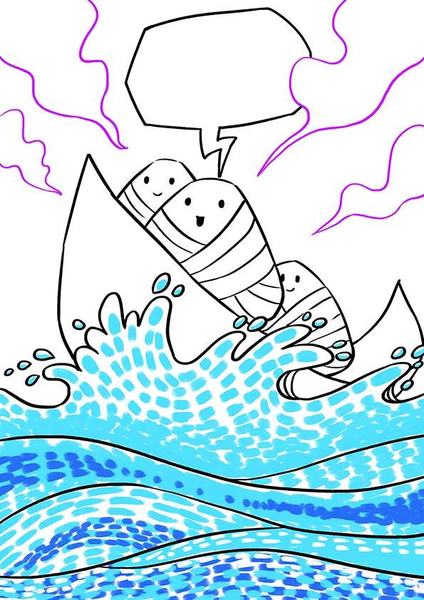 端午节少儿美术课程《粽情四海》