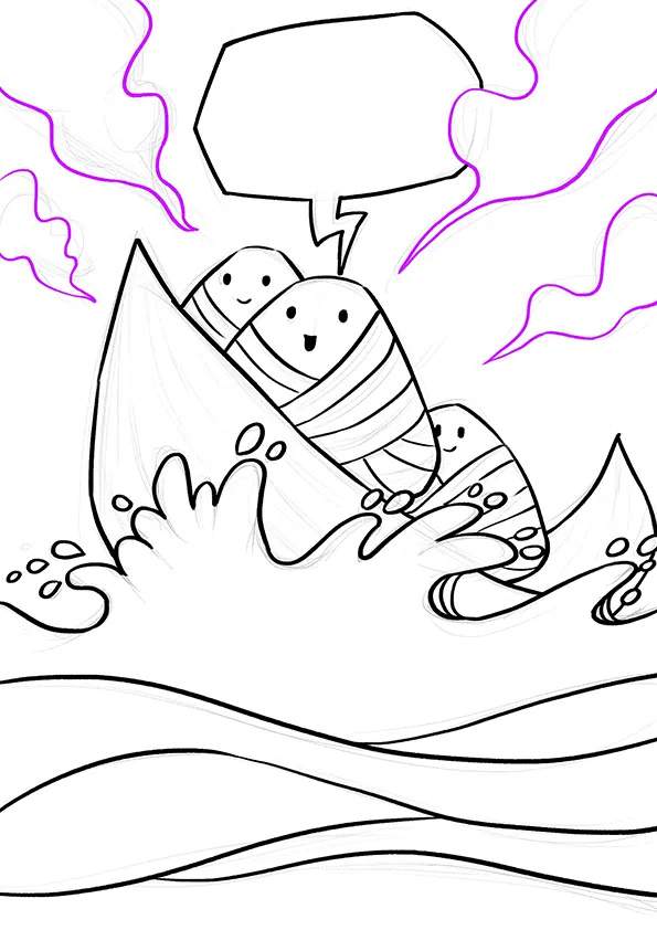 端午节少儿美术课程《粽情四海》