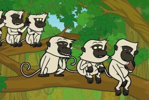 寓言故事：老猴子的夜光杯