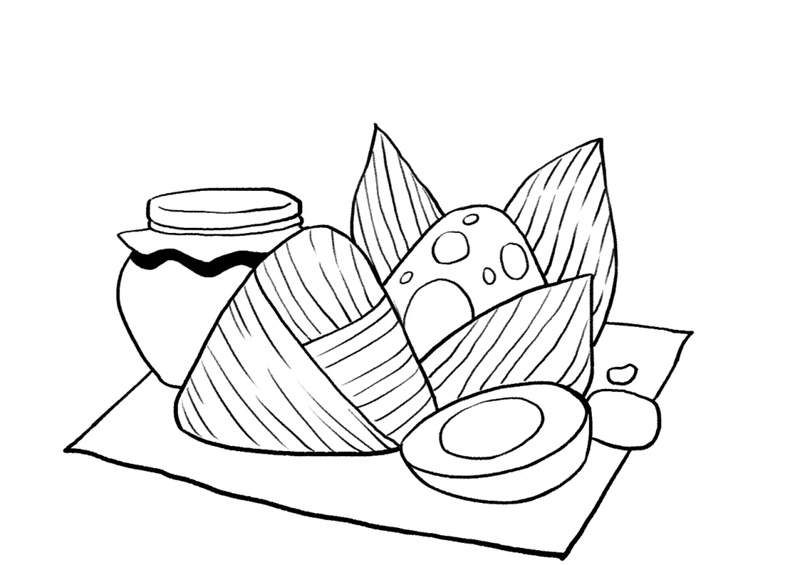 端午节主题少儿美术课程《端午安康》