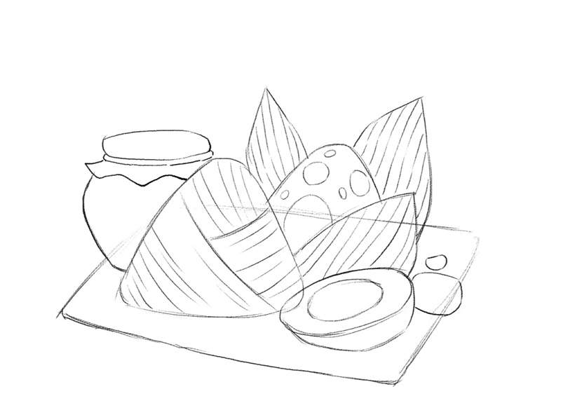 端午节主题少儿美术课程《端午安康》