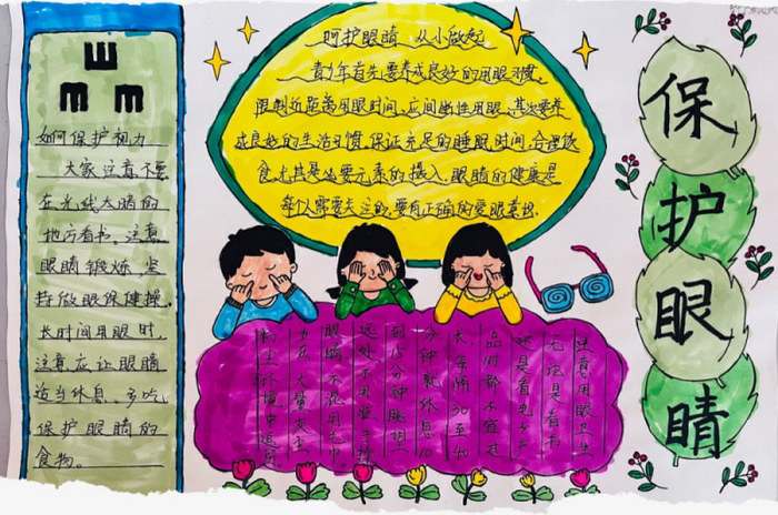 六月六日全国爱眼日手抄报图片及内容
