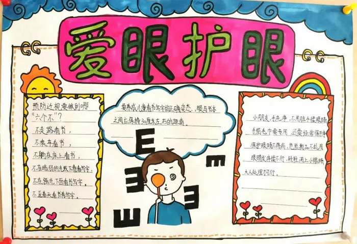 六月六日全国爱眼日手抄报图片及内容