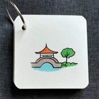 清清爽爽的夏日小景简笔画图片教程