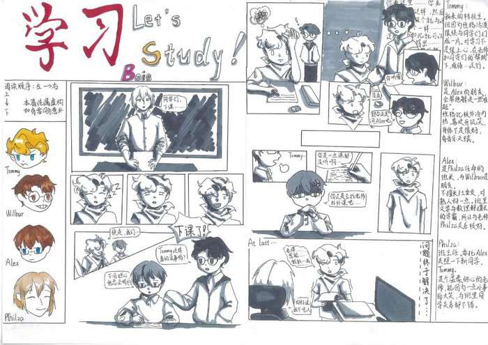 我的学习之旅手抄报图片及内容