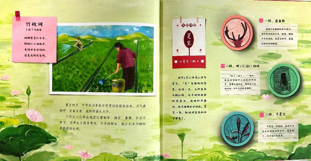 儿童绘本故事《我身边的二十四节气》夏长篇