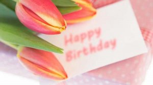 送生日礼物简单祝福语50句