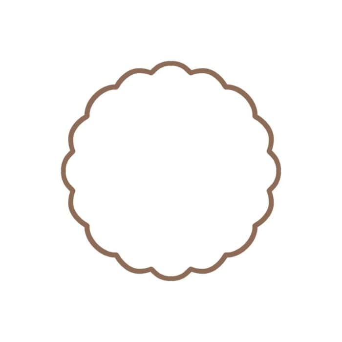 中秋节花好月圆月饼简笔画教程