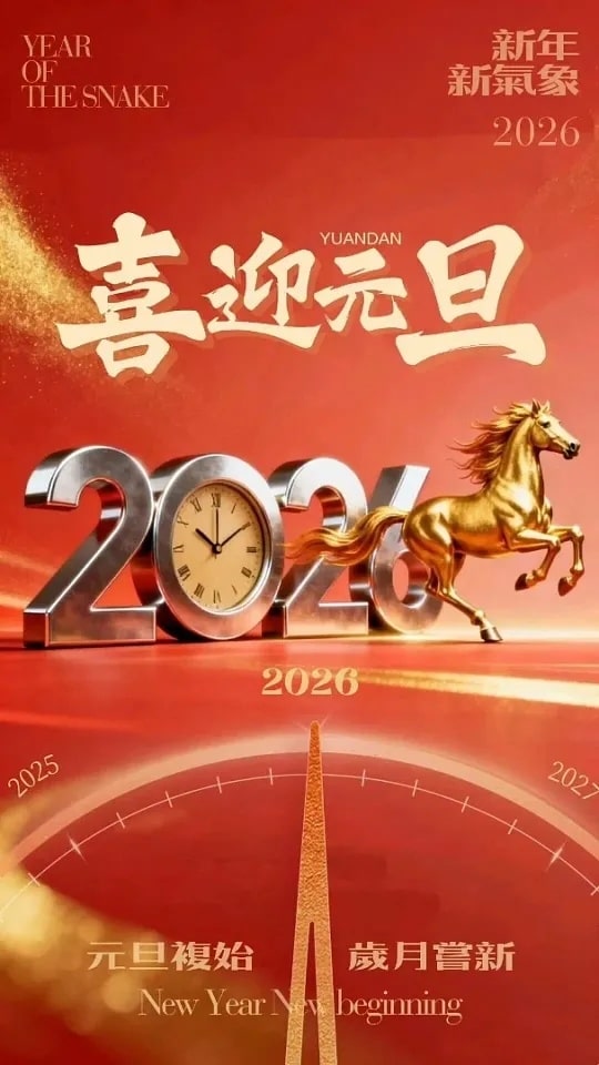 2026年元旦跨年文案大全100个