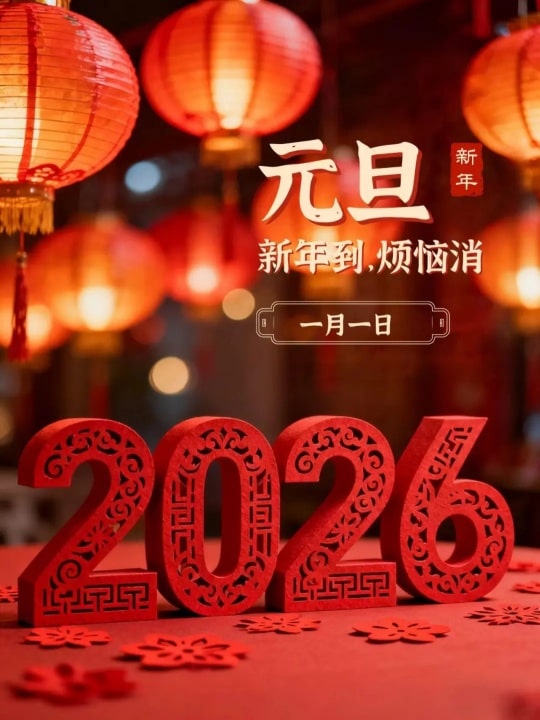 2026年元旦跨年文案大全100个