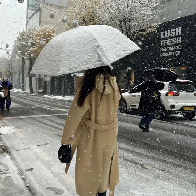 适合下雪发朋友圈的文案
