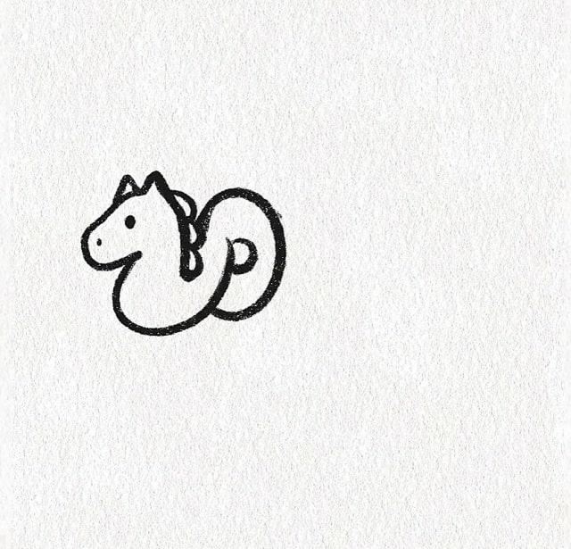 2026马年春节插画带2026元素艺术字简笔画