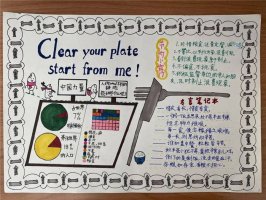 厉行节俭珍惜粮食手抄报,珍惜粮食手抄报图片（