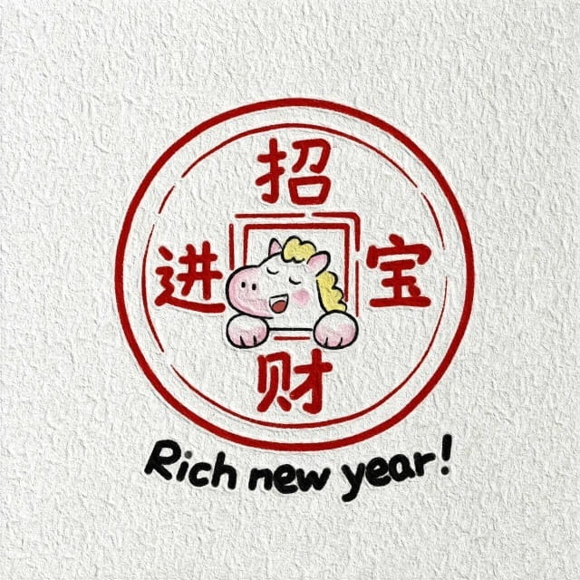 马年简笔画图片教程，解锁新年好运