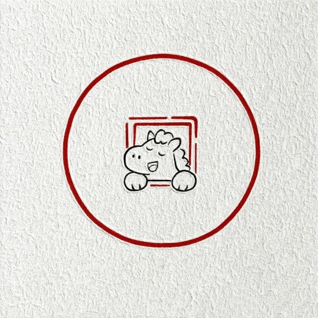 马年简笔画图片教程，解锁新年好运