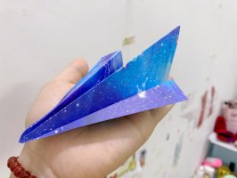 超级简单的折纸飞机的方法
