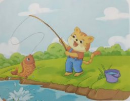 小猫钓鱼看图写话一年级（精选3篇）