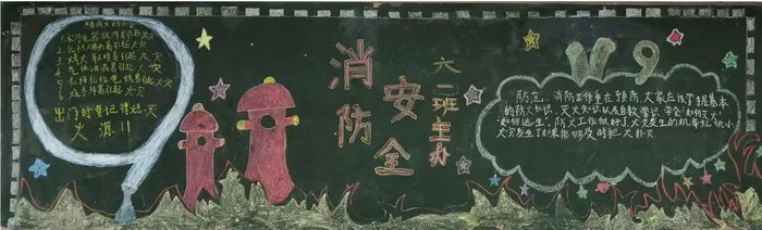 安全教育黑板报简单大方