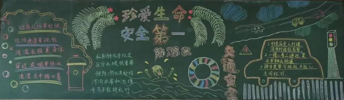 安全教育宣传黑板报图片大全