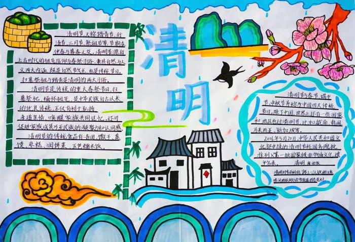 清明节手抄报初中精品