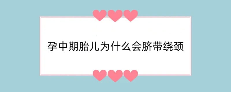 孕中期胎儿为什么会脐带绕颈